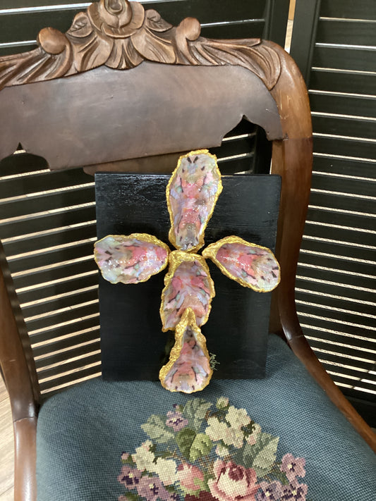 Cross with Oyster Shell by Marshall