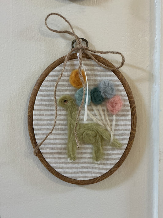 Embroidery Party Dinosaur ArtByGrayce