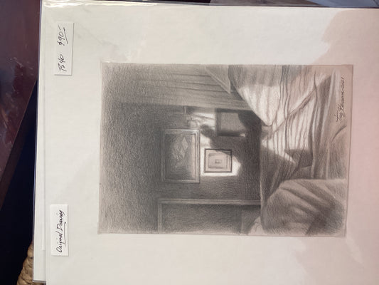 Time stevenson vertical pencil drawings