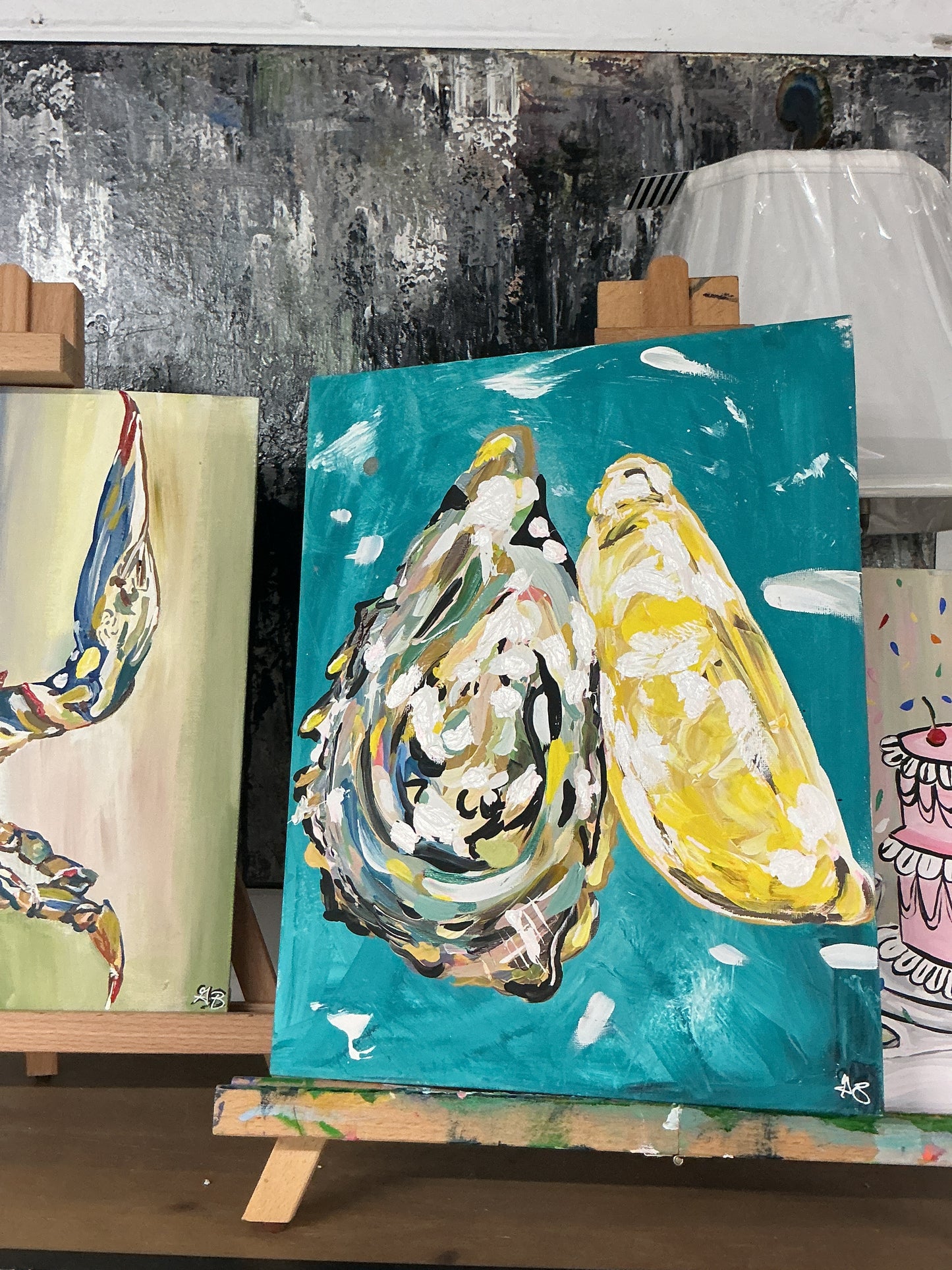 Oyster & Lemon ArtByGrayce
