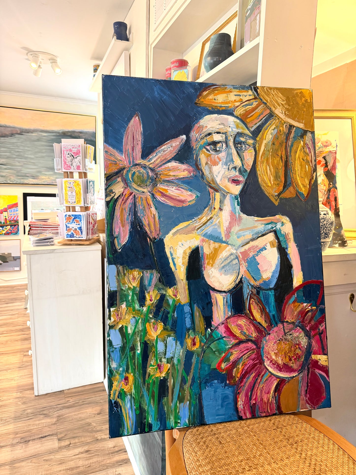 “Her Mother’s Daughter”, Painting by Jayne Jackson