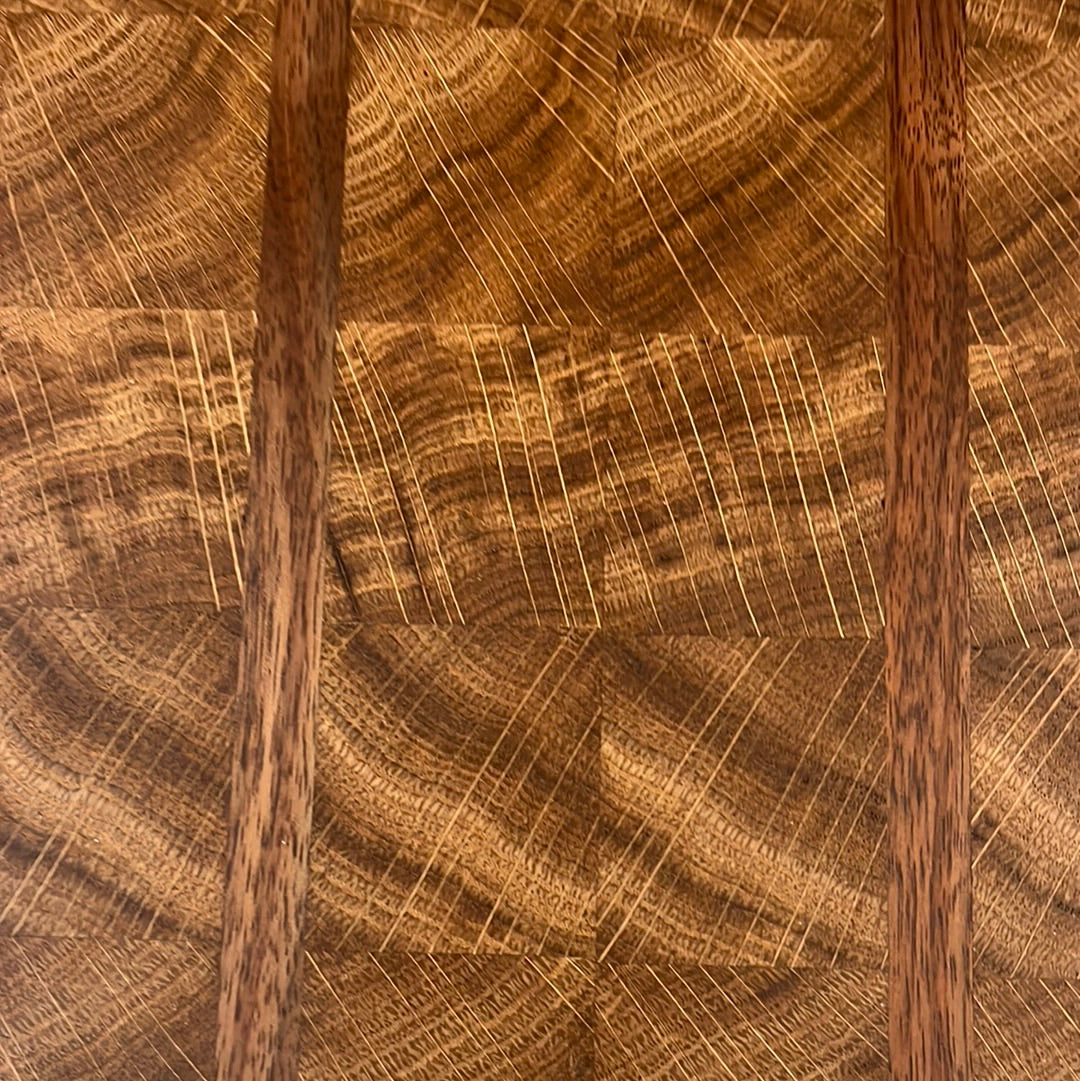Vintage Oak and Walnut Charcuterie Board by Rick Morse