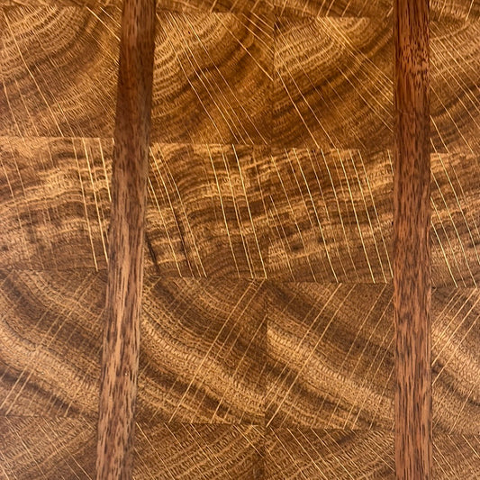 Vintage Oak and Walnut Charcuterie Board by Rick Morse