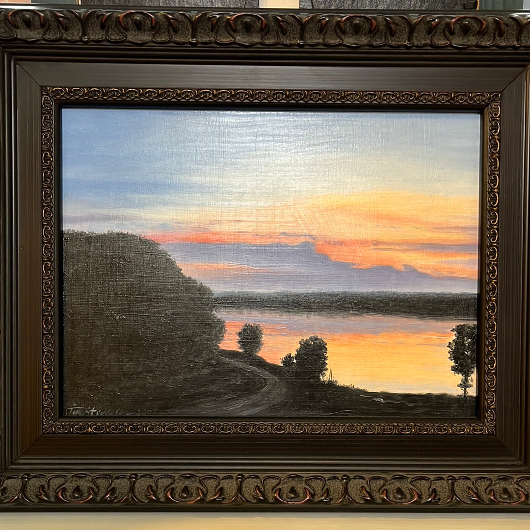Sunset on the Lake by Tim Stevenson
