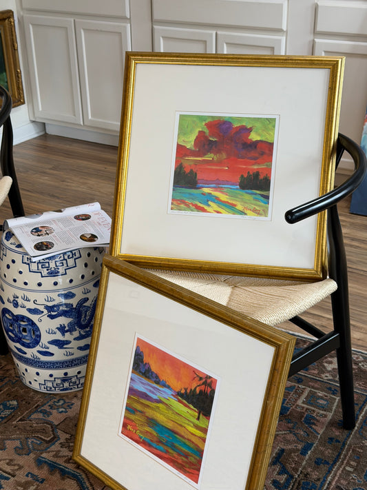Rhea G. Framed and Matted Originals
