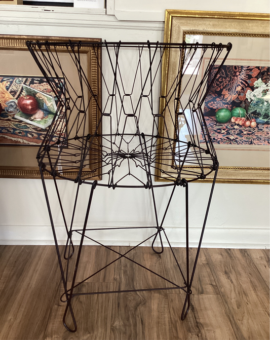 Vintage Laundry Hamper Basket