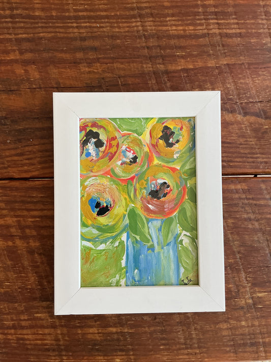 Abstract Floral by Juju - 5x7