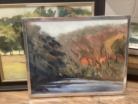 Mill pond in fall Nancy O’Neal