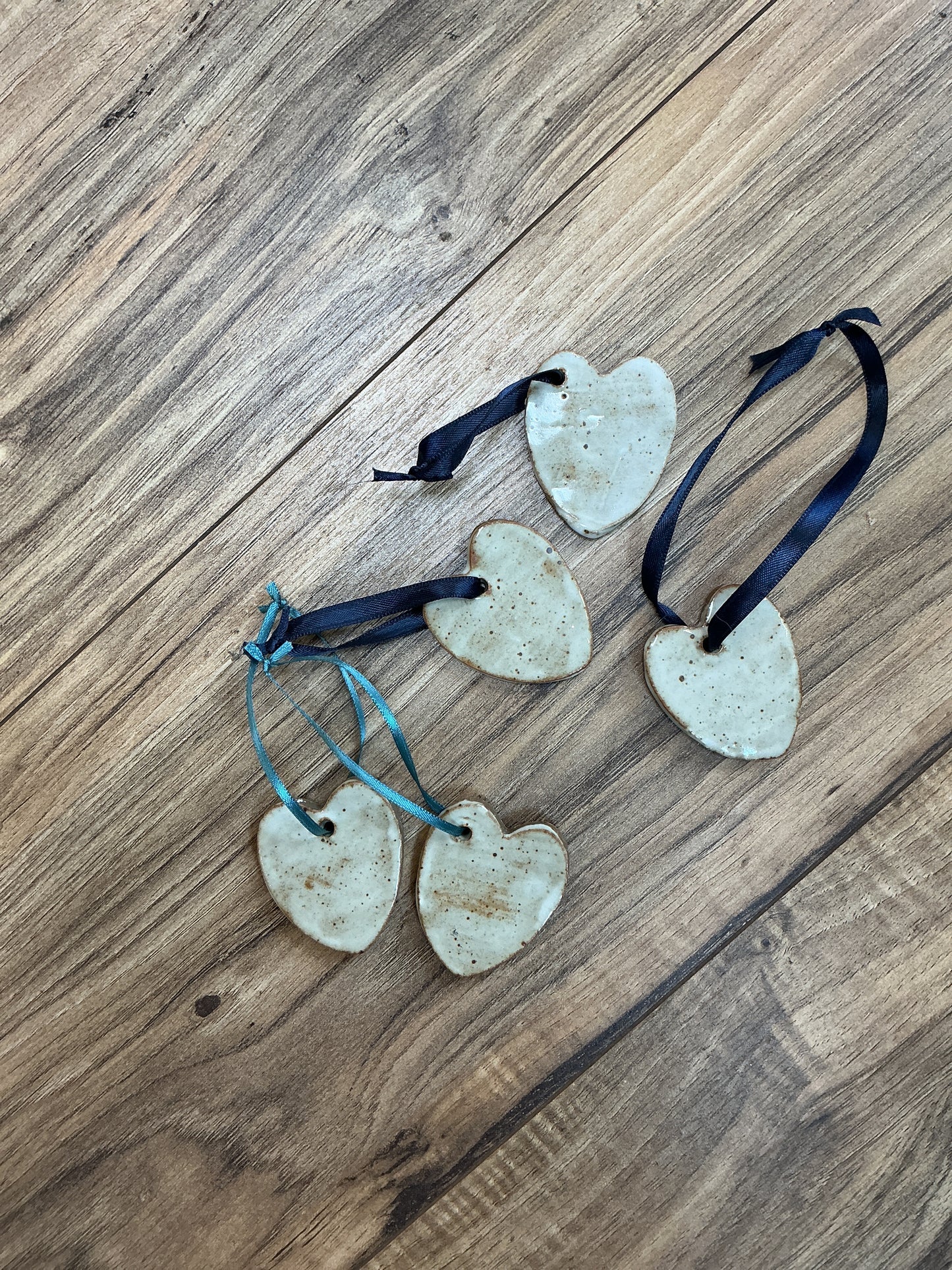 Ceramic ornaments small ArtByGrayce