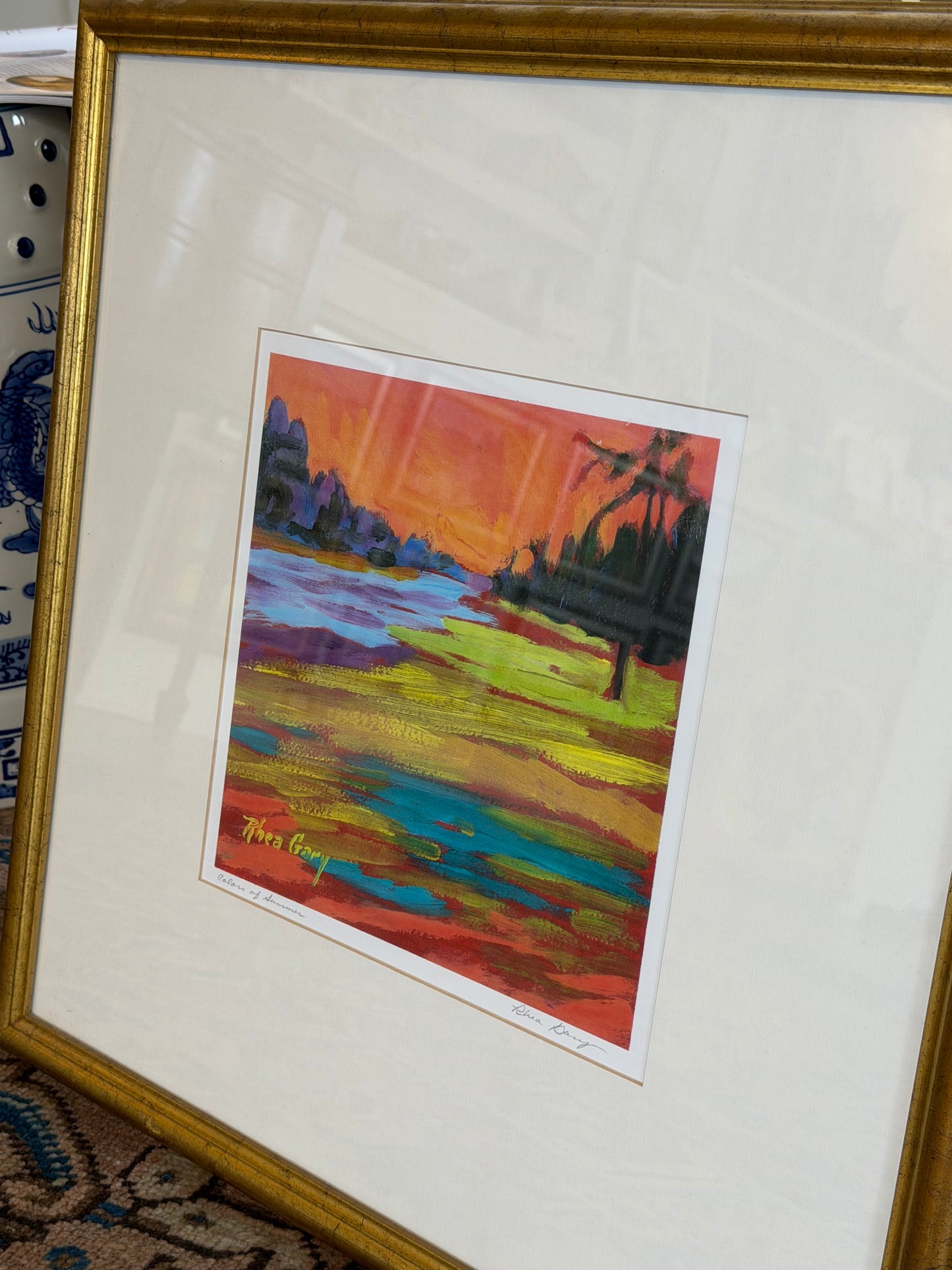 Rhea G. Framed and Matted Originals