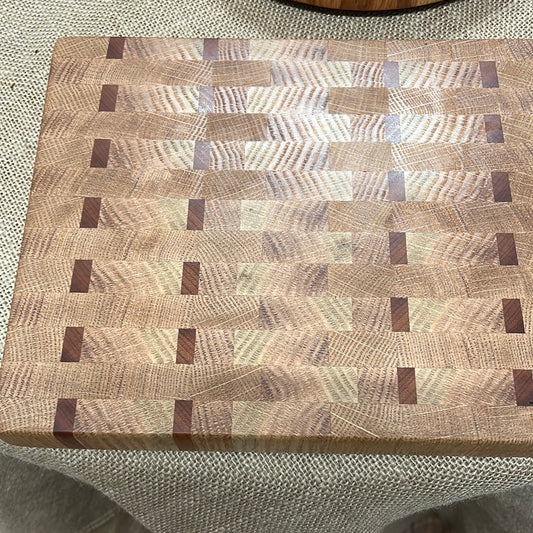 Oak and Padauk Bar Board by Rick Morse