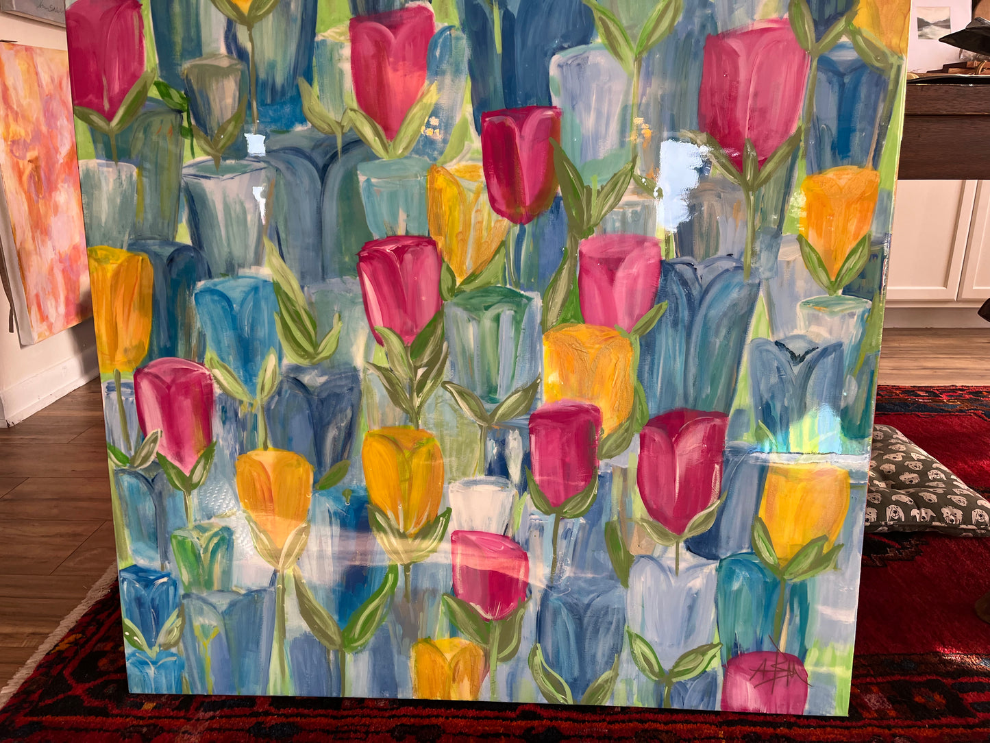 Tip Toe Through the Tulips by Allison Brown