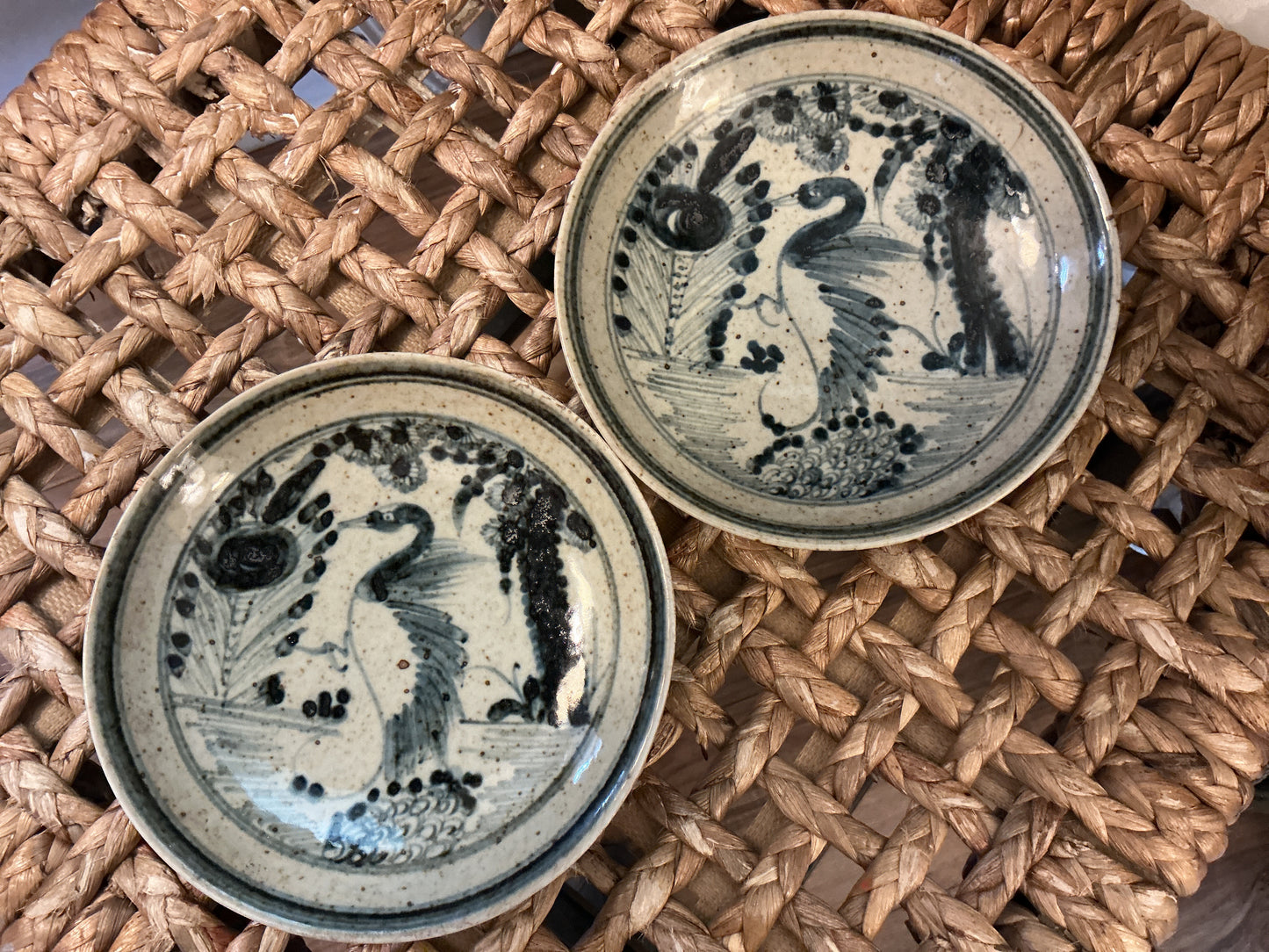 Dancing Crane Dish