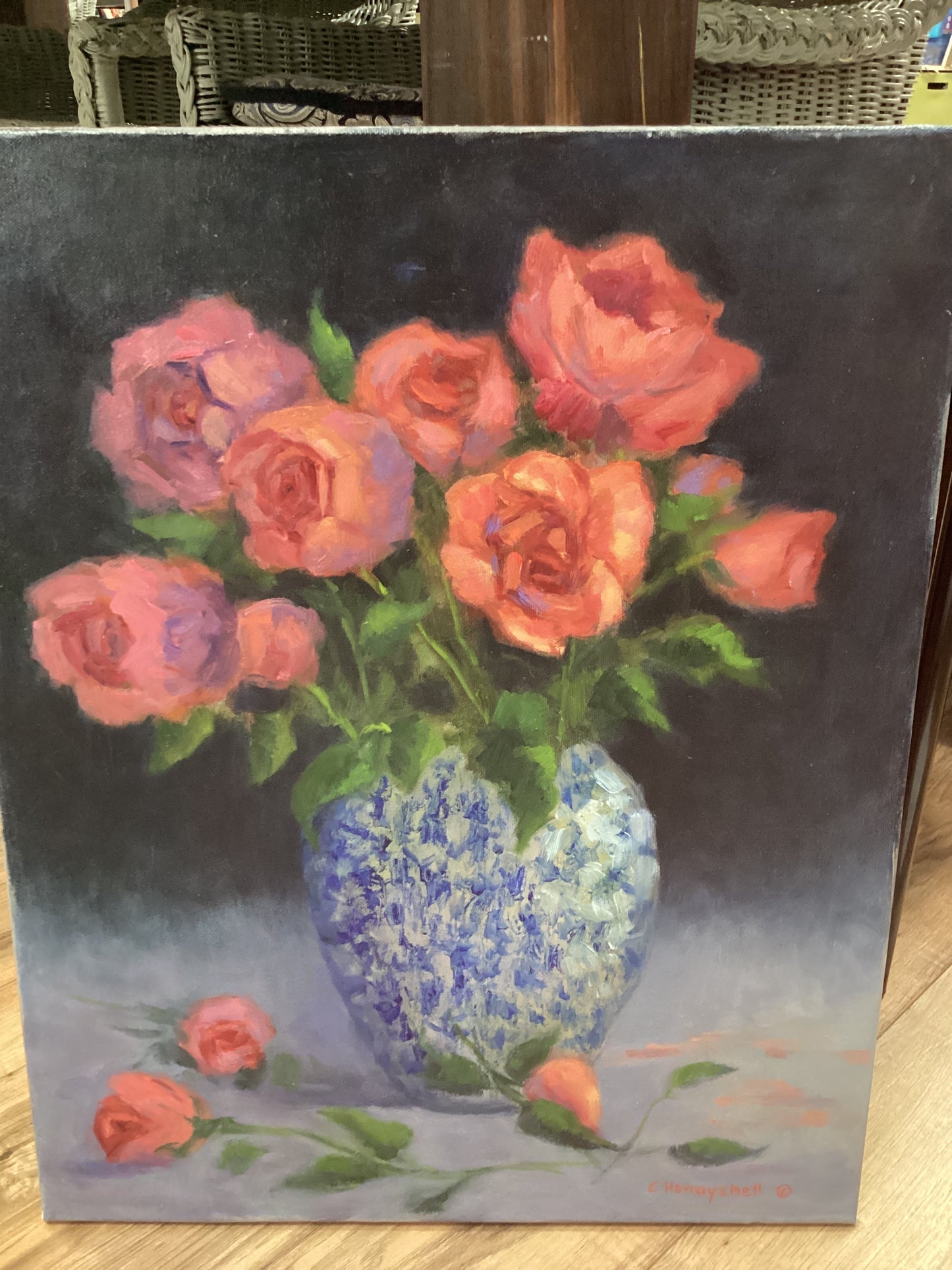 Flowers in a Vase by Carol Howdyshell