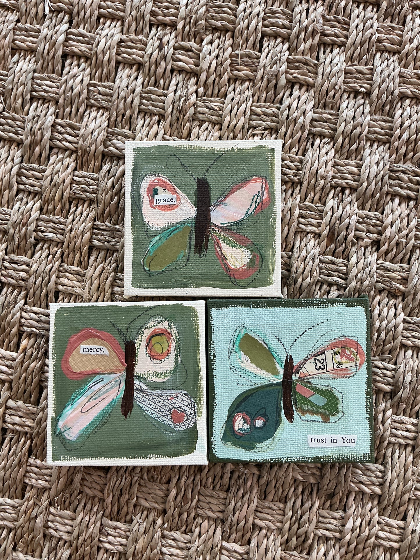 Butterfly Magnet by Amy Black