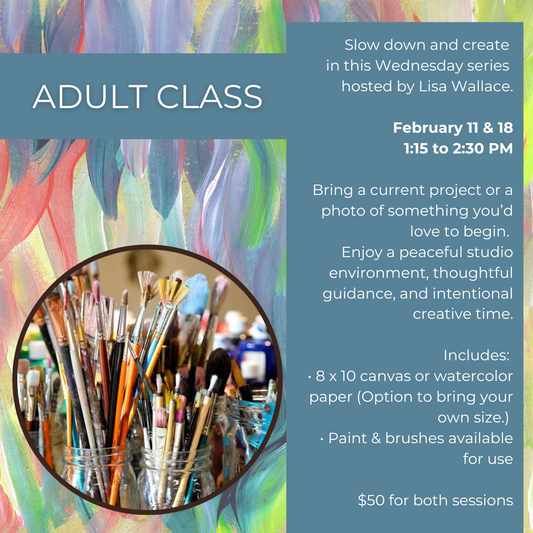 February 2026 Adult Painting Class