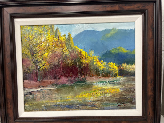 Spring Creek Greenery by Robert Ward