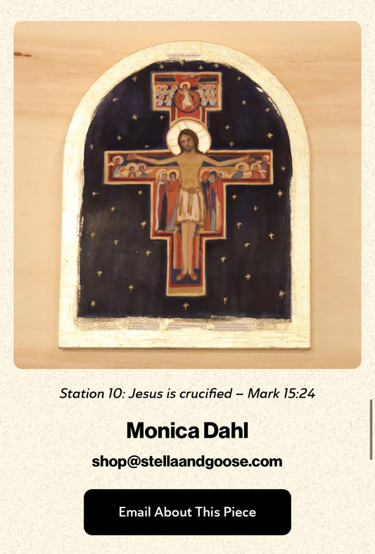 Station 10: Jesus is Crucified-Mark 15:24