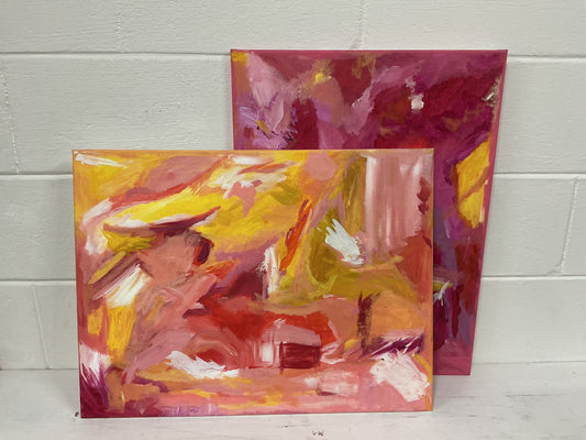 Peach Abstract