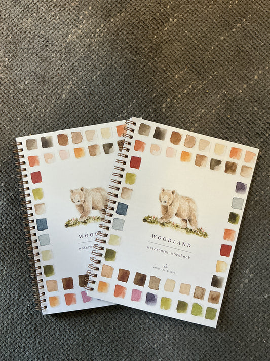 Emily Lex - Woodland watercolor workbook