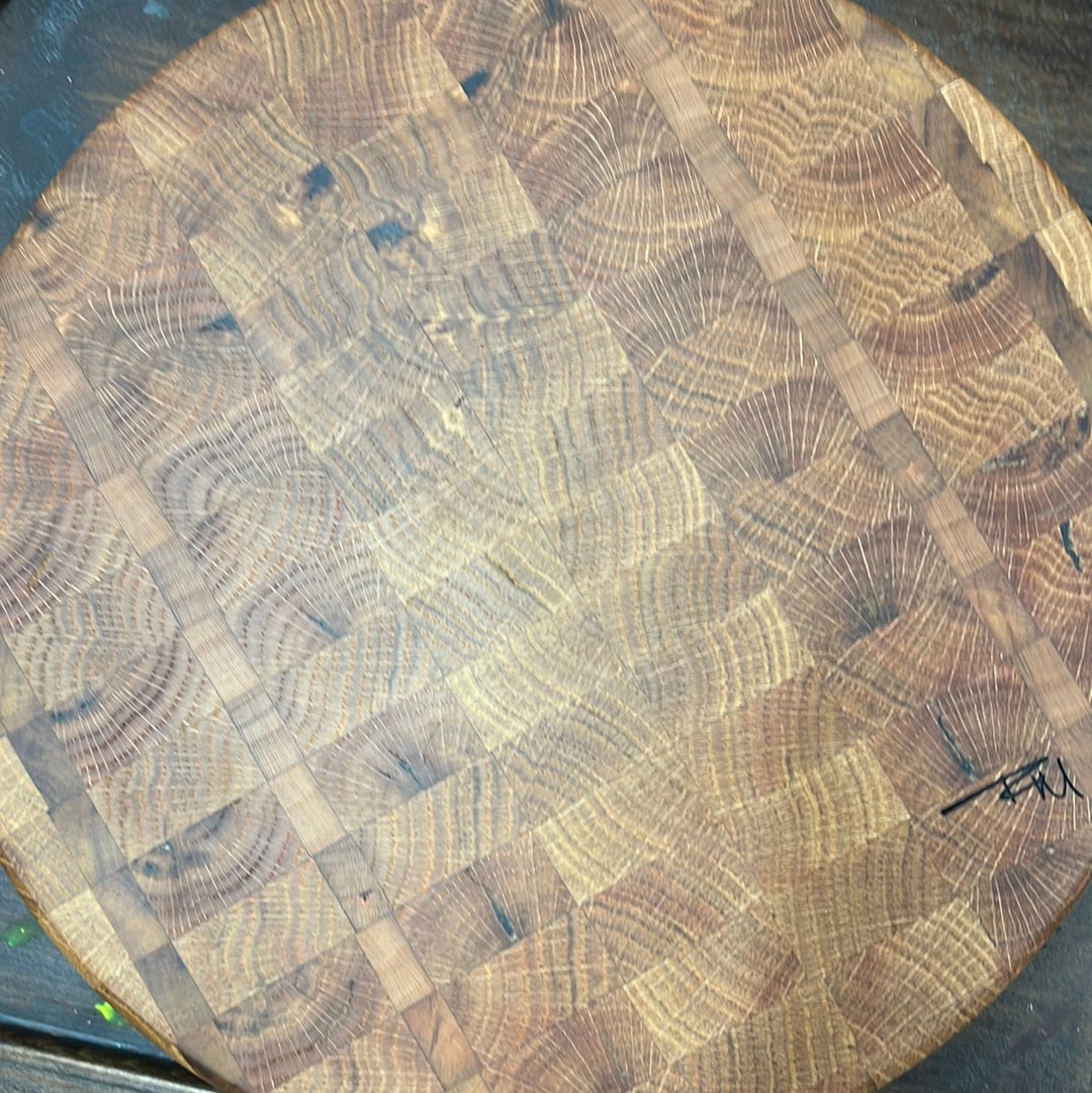 Oak,Cherry Round Bar Board by Rick