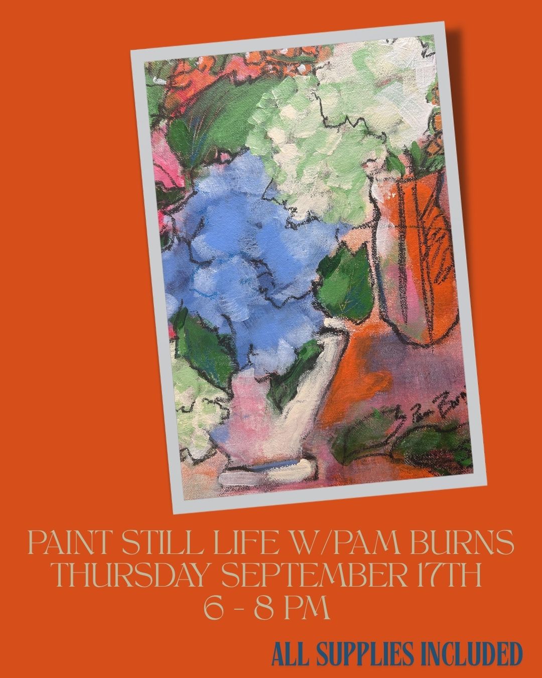 Paint Still Life with Pam Burns