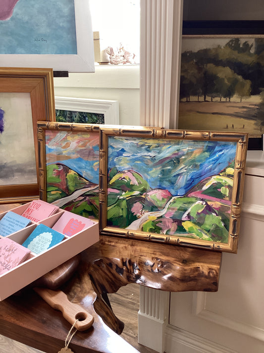 Landscape ArtByGrayce framed