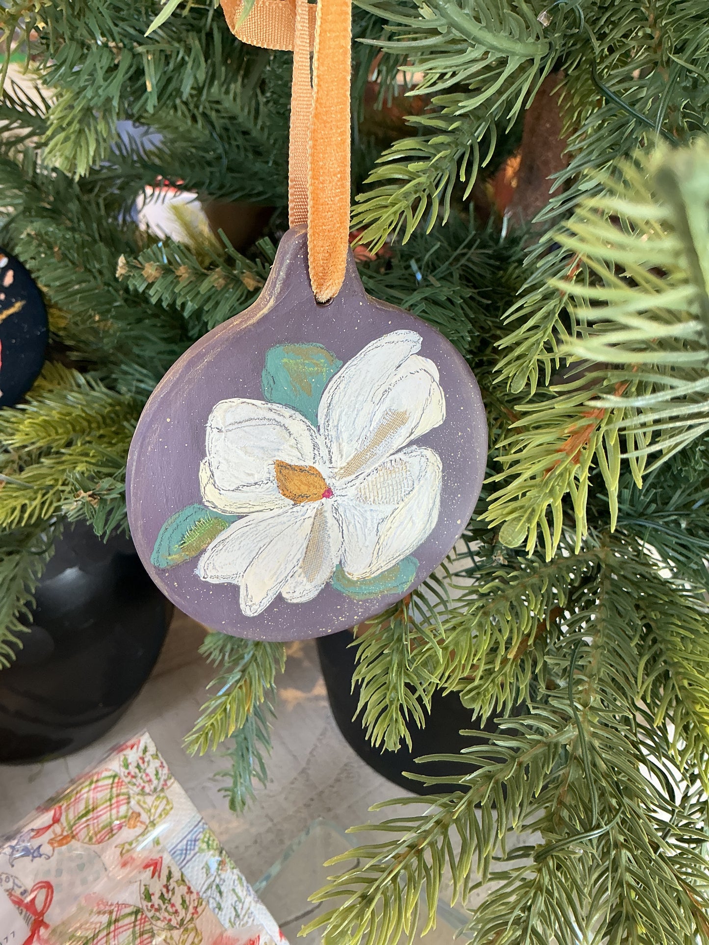 Magnolia Ornament