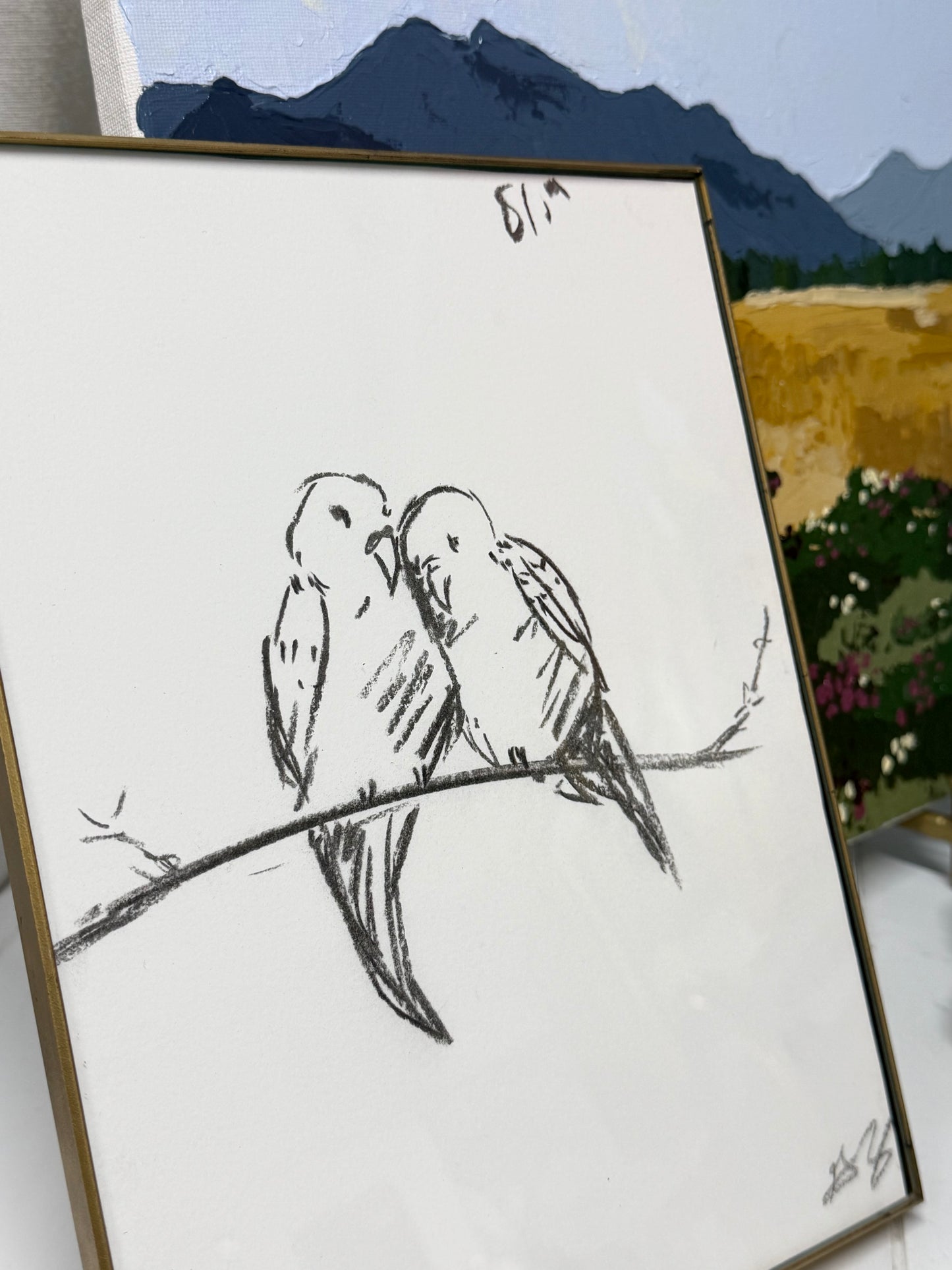 Two little Birds ArtByGrayce