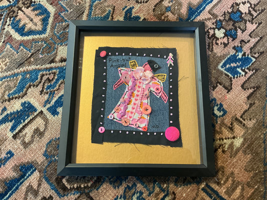 Pink-out Angel by Martha Beadle