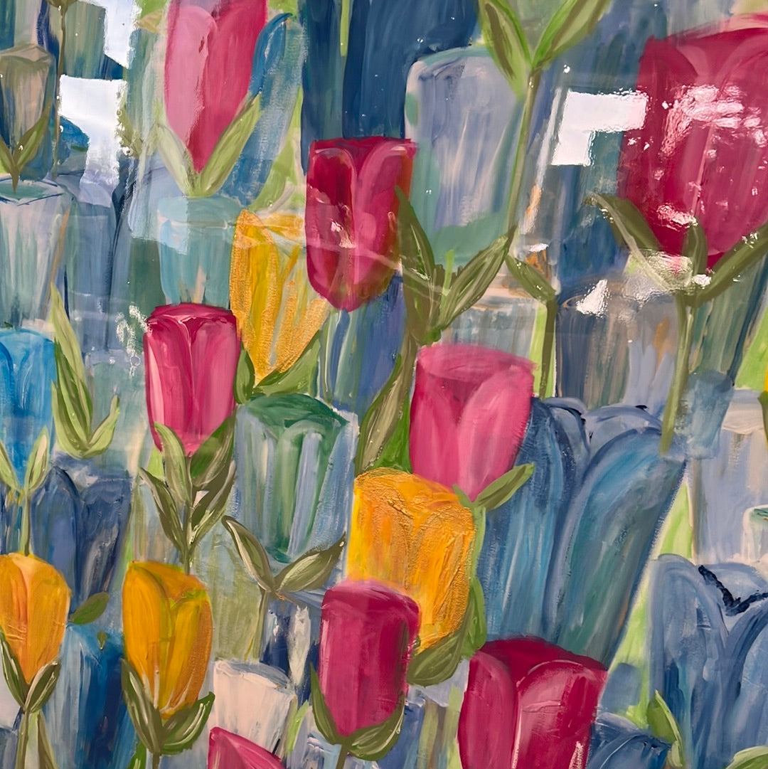 Tip Toe Through the Tulips by Allison Brown