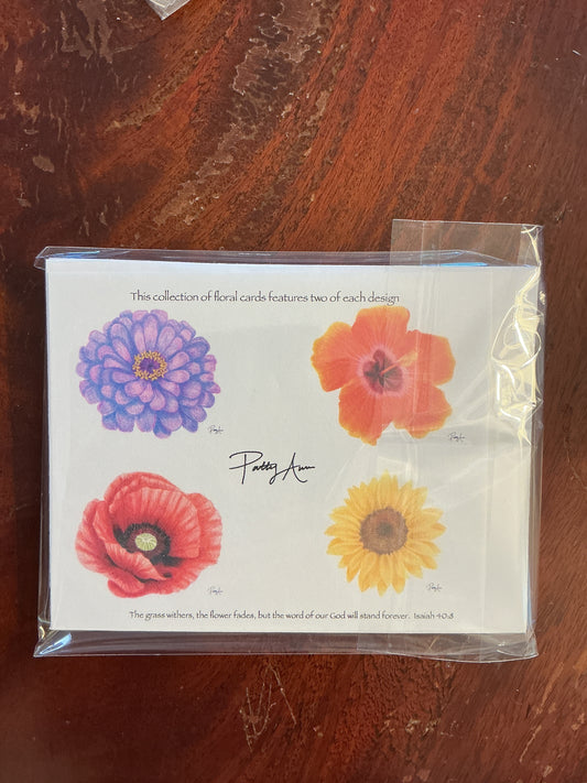 Patty Ann Notecard Set Summer Flowers