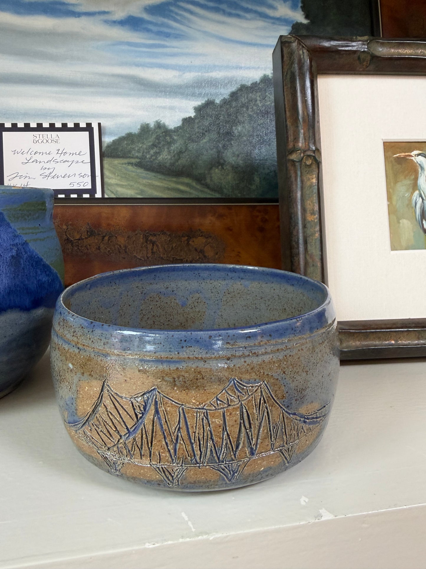 Shoals Ceramic Berry Dish ArtByGrayce