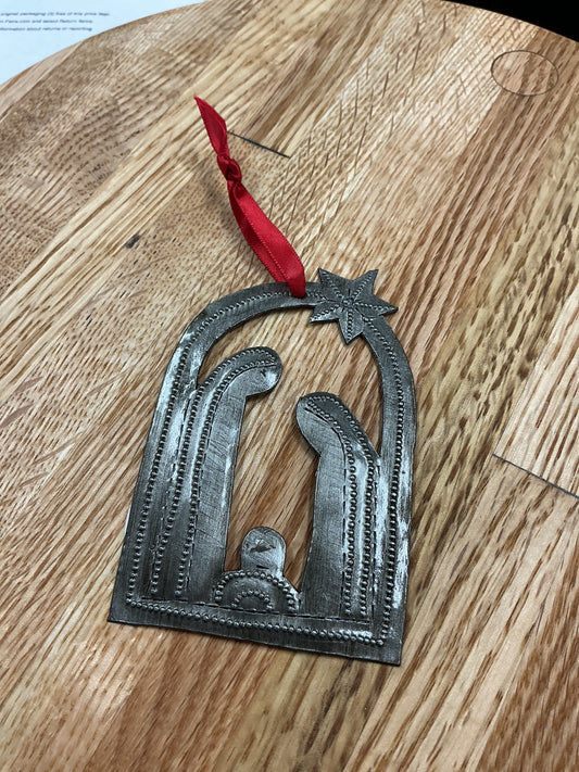 Haiti Nativity Star Ornament