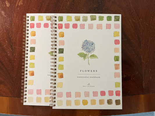 Emily Lex - Flowers Watercolor Workbook