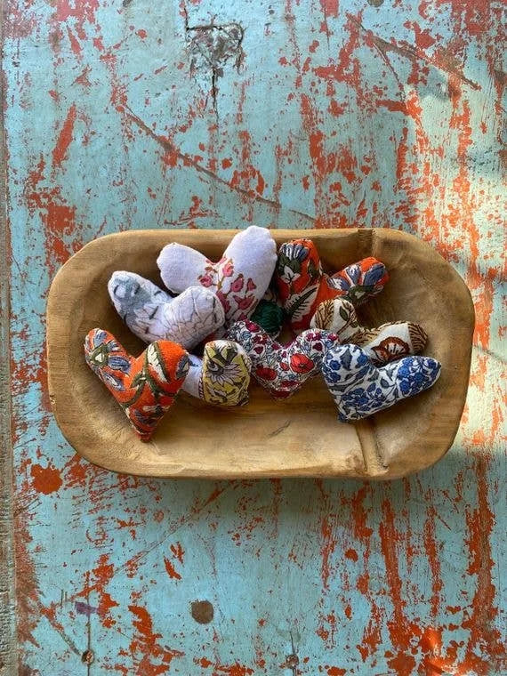 Mini Lavender hearts Sachets Assorted