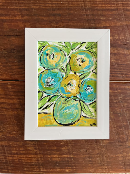 Abstract Floral by Juju - 5x7