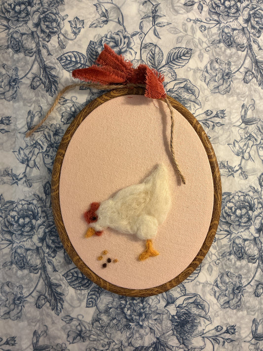 ArtByGrayce Hen custom order 🐔