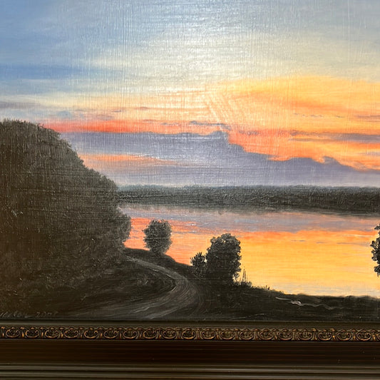 Sunset on the Lake by Tim Stevenson