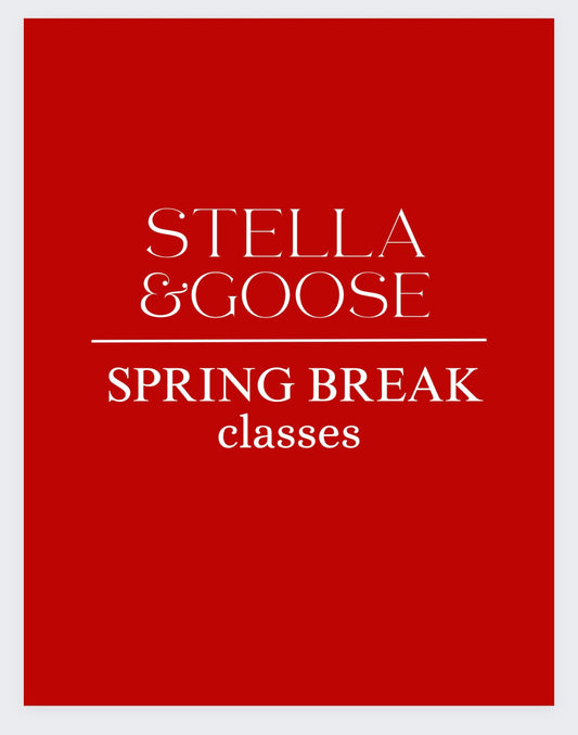 Monday Spring Break Class
