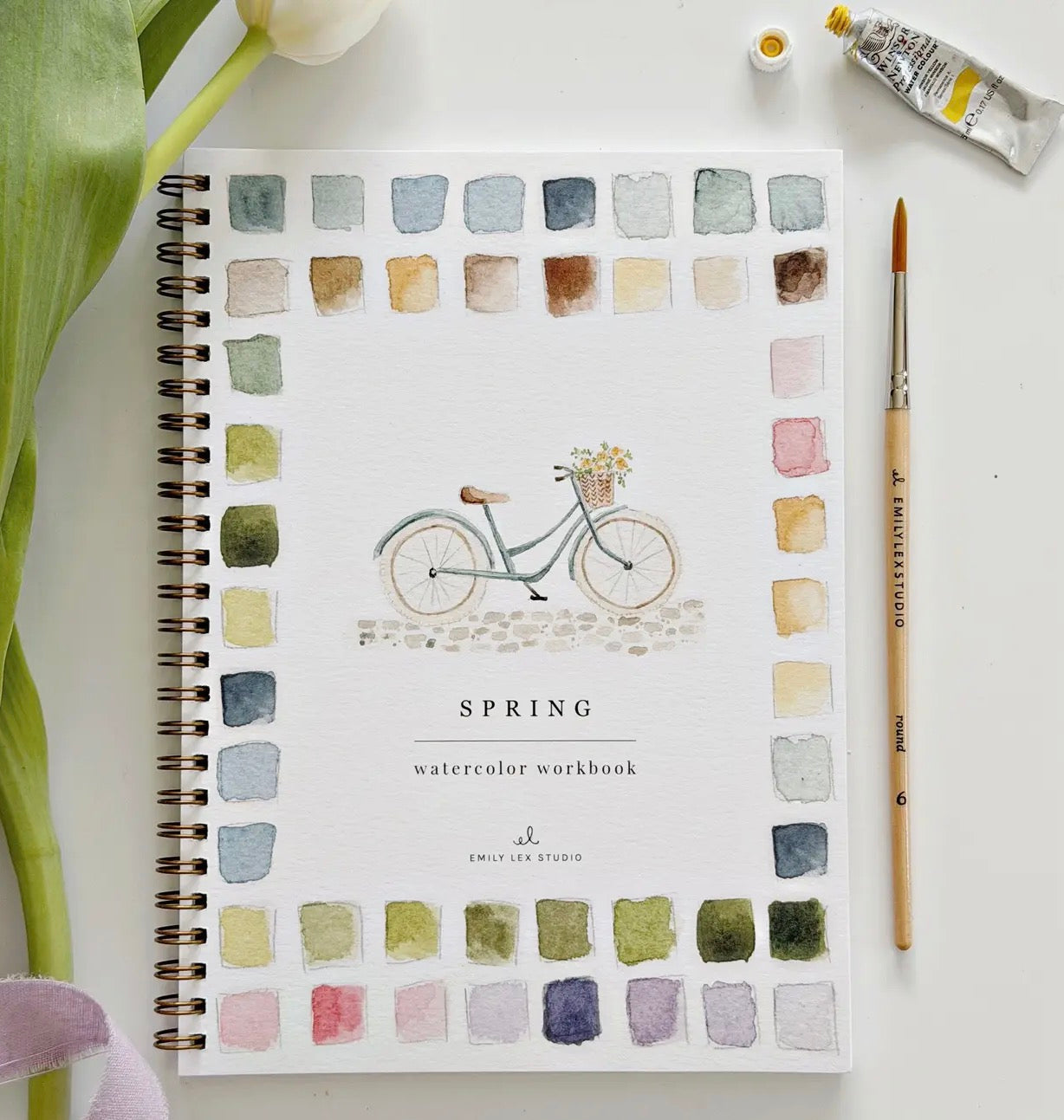 Emily Lex Spring Watercolor Workbook