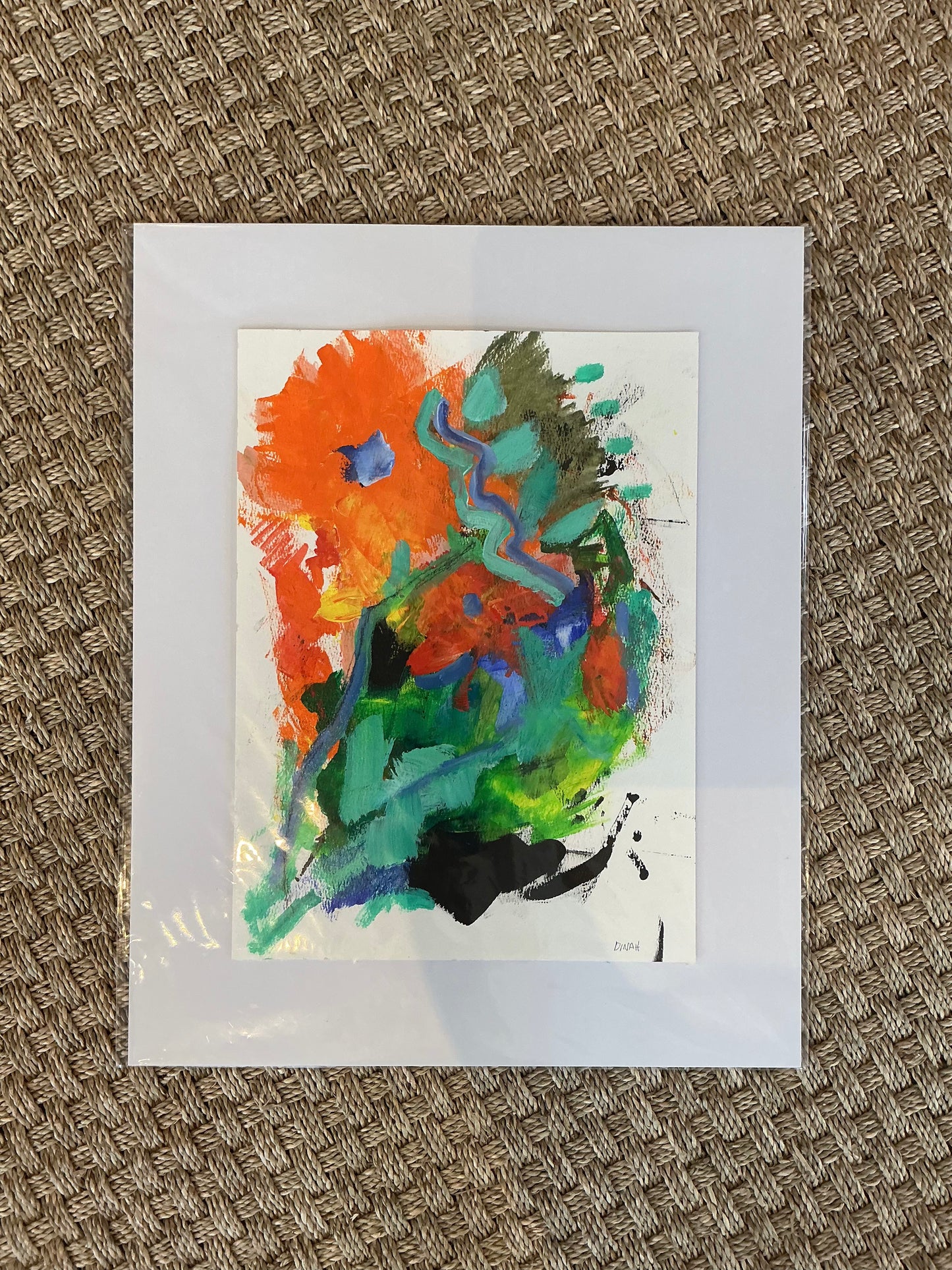 Abstract by Dinah Rhodes