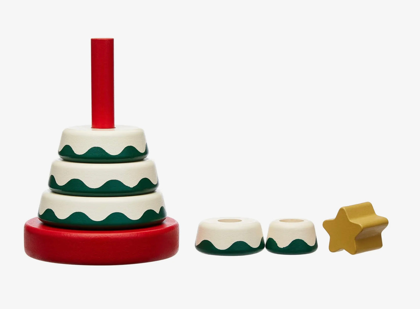 Christmas tree stack toy