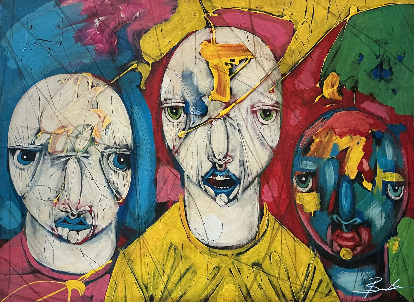 3 Heads by Michael Banks