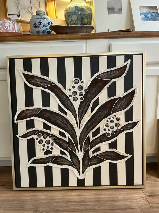 Brown Botanical Overlay