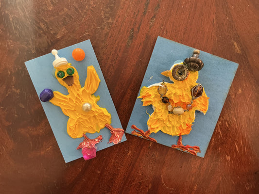 Laura Walker’s Smalls - Found Objects on Ducks