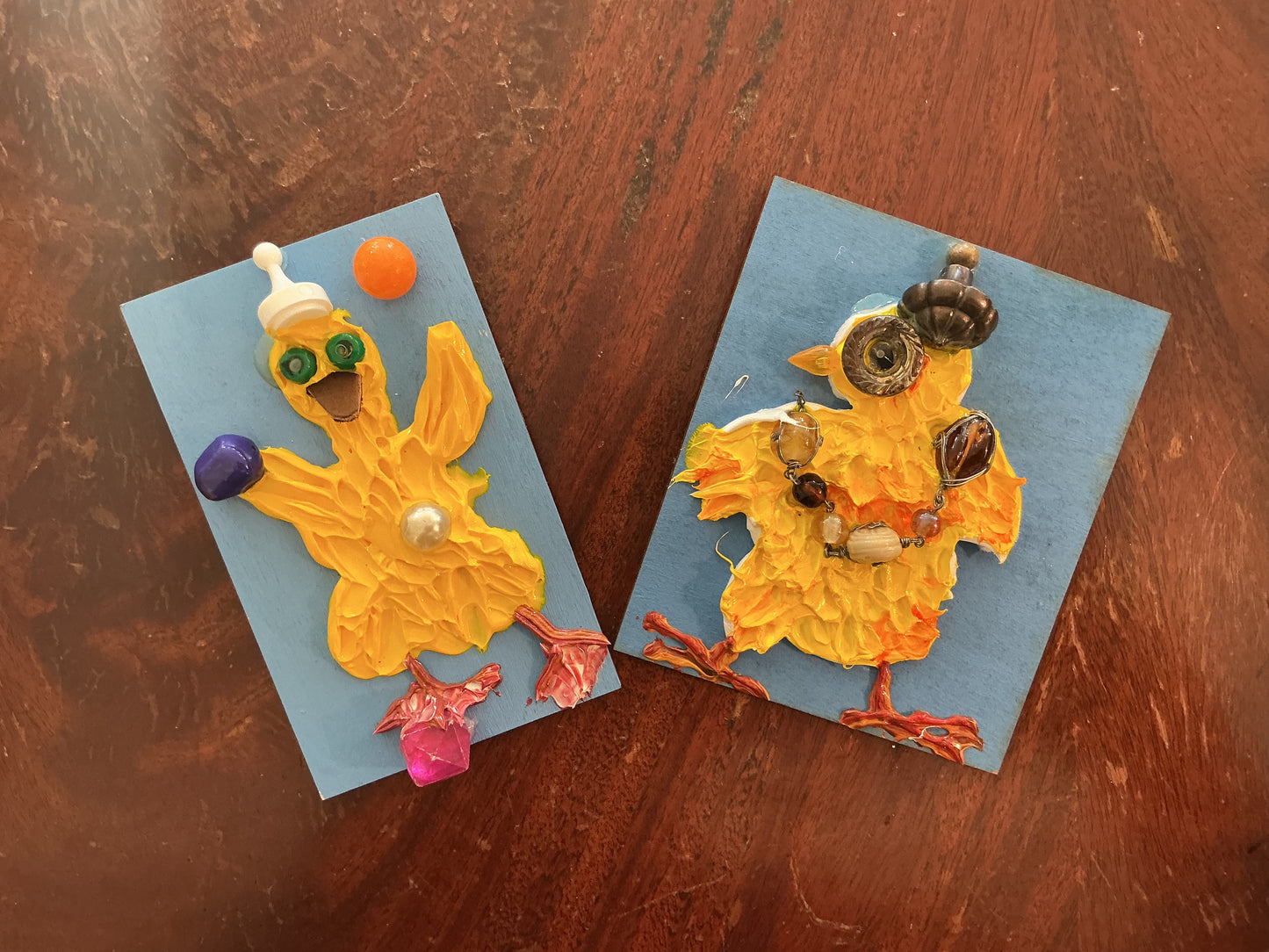 Laura Walker’s Smalls - Found Objects on Ducks