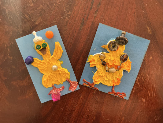 Laura Walker’s Smalls - Found Objects on Ducks