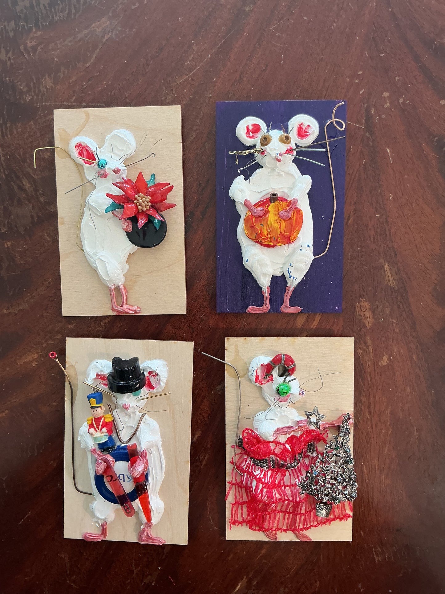 Laura Walker’s Smalls - Found Objects on Mice and Opossums