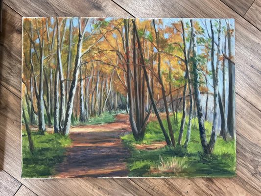 Carol Howdyshell: Path Through Trees